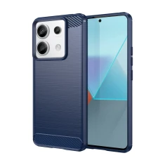 Чехол Hurtel Carbon Case для Xiaomi Redmi Note 13 Pro Blue (Carbon Case Redmi Note 13 Pro - Blue)