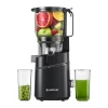 Соковижимач повільного обертання AMZCHEF SJ-036 Black (CE-SJ-036C-BK)