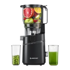 Соковижимач повільного обертання AMZCHEF SJ-036 Black (CE-SJ-036C-BK)