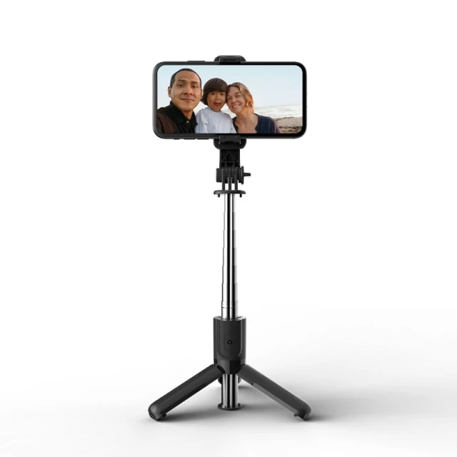 Універсальний штатив Tech-Protect L02S Wireless Selfie Stick Tripod Black (795787711484)