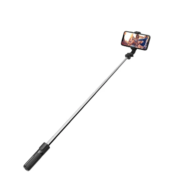 Універсальний штатив Tech-Protect L02S Wireless Selfie Stick Tripod Black (795787711484)