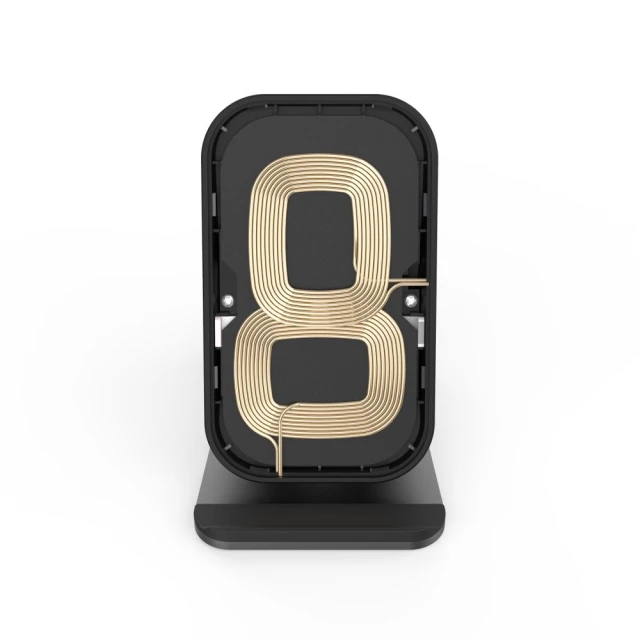 Бездротовий зарядний пристрій Tech-Protect Qi15W-S1 Wireless Charger Black (9490713937136)
