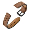 Ремінець Tech-Protect Leather для Samsung Galaxy Watch 4/5/5 Pro 40 | 42 | 44 | 45 | 46 mm Brown (9589046917257)