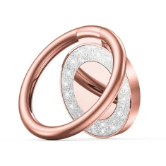 Кільце-тримач для смартфона Tech-Protect Magnetic Phone Ring Glitter Rose (9589046917523)