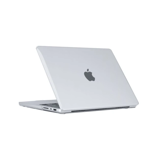 Чохол Tech-Protect Smartshell для MacBook Pro 14 M1 | M2 | M3 | M4 (2021-2024) Crystal Clear (9589046919138)