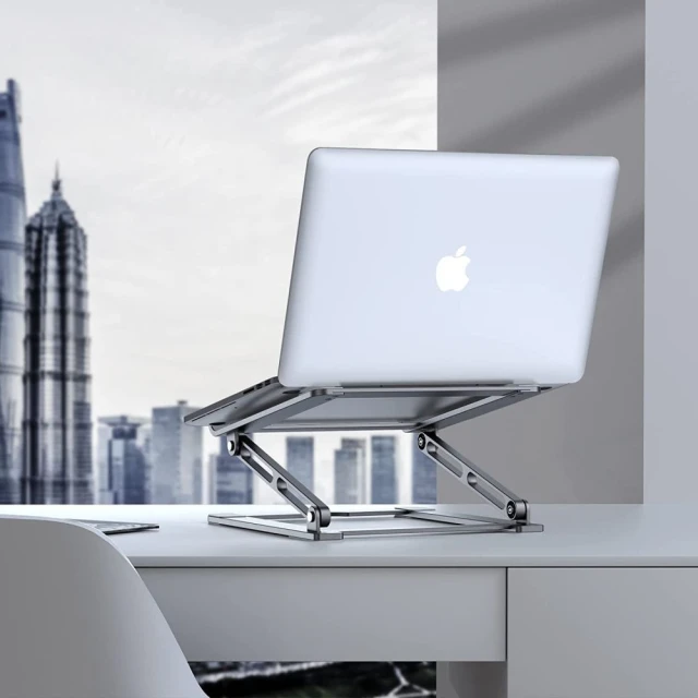 Підставка для ноутбука Tech-Protect Prodesk Universal Silver (9589046919398)