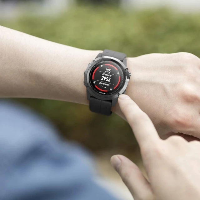 Ремешок Tech-Protect Icon Band для Garmin Fenix 5 | 6 | 6 Pro | 7 Navy Blue (9589046921490)