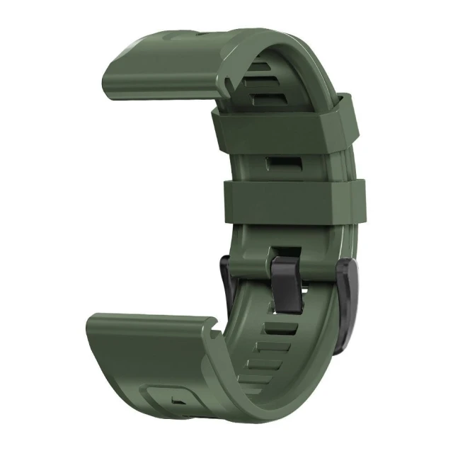 Ремешок Tech-Protect Icon Band для Garmin Fenix 5 | 6 | 6 Pro | 7 Army Green (9589046921537)