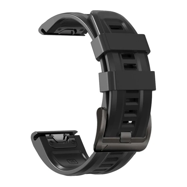 Ремінець Tech-Protect Icon Band для Garmin Fenix 3 | 5X | 3HR | 5X Plus | 6X | 6X Pro | 7X Black (9589046921568)