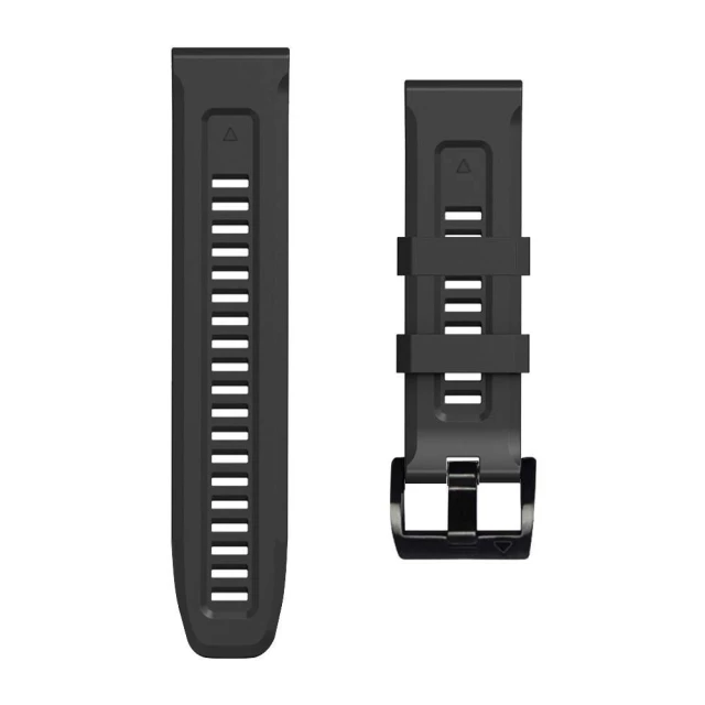Ремінець Tech-Protect Icon Band для Garmin Fenix 3 | 5X | 3HR | 5X Plus | 6X | 6X Pro | 7X Black (9589046921568)