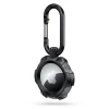 Брелок з кільцем Tech-Protect TpuСarbon для AirTag Black (9589046924002)