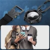 Брелок з кільцем Tech-Protect TpuСarbon для AirTag Black (9589046924002)