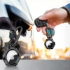 Брелок з кільцем Tech-Protect TpuСarbon для AirTag Black (9589046924002)