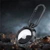 Брелок з кільцем Tech-Protect TpuСarbon для AirTag Black (9589046924002)
