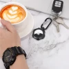 Брелок з кільцем Tech-Protect TpuСarbon для AirTag Black (9589046924002)