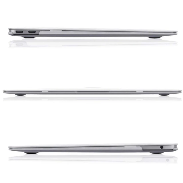 Чохол Tech-Protect Smartshell для MacBook Air 13.6 M2 | M3 | M4 (2022-2025) Crystal Clear (9589046924088)