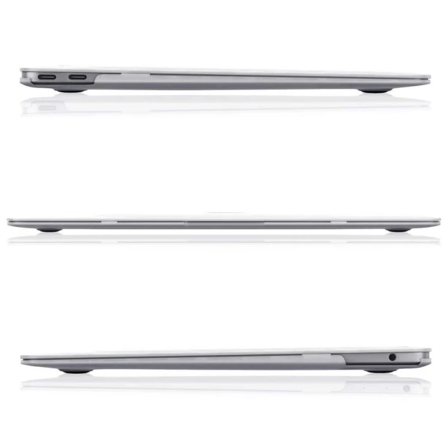 Чохол Tech-Protect Smartshell для MacBook Air 13.6 M2 | M3 | M4 (2022-2025) Glitter Clear (9589046924095)