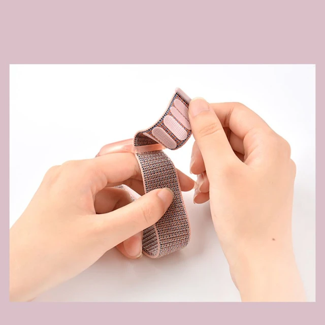 Ремешок для детей Tech-Protect Nylon для Airtag Pink (9589046926037)