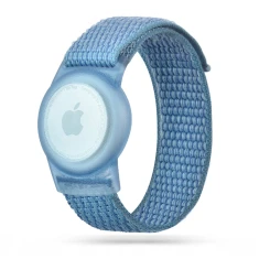 Ремінець для дітей Tech-Protect Nylon для Airtag Blue (9589046926082)