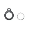 Брелок з кільцем Tech-Protect Rough для AirTag Black (9589046926198)