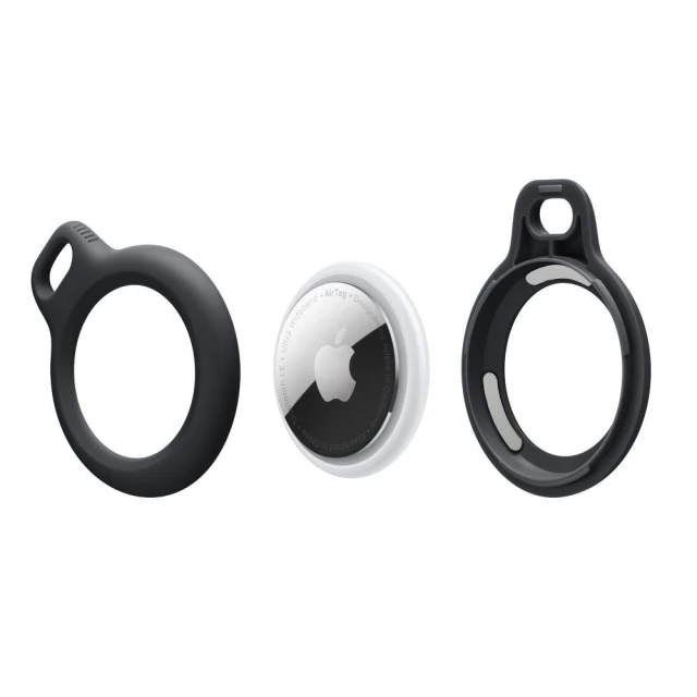 Брелок зі шнурком Tech-Protect Rough Chain для Airtag Black (9589046926228)