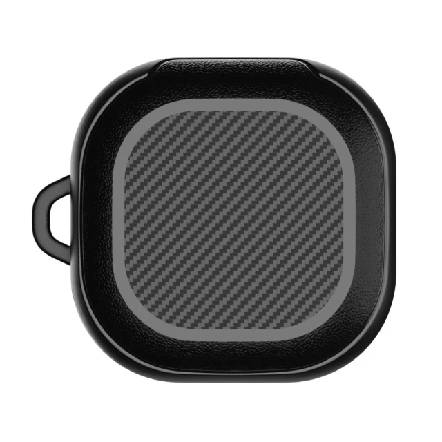 Чохол Tech-Protect Rough Carbon для Samsung Galaxy Buds 2 Pro/2/Live/Pro Black (9589046926358)