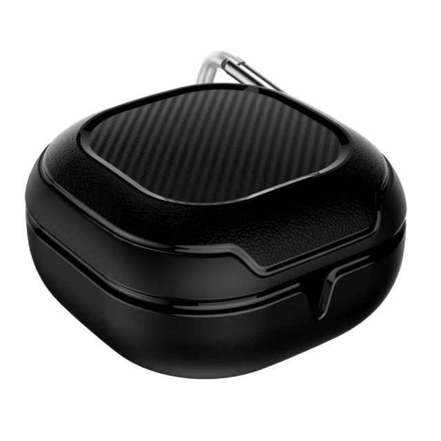 Чохол Tech-Protect Rough Carbon для Samsung Galaxy Buds 2 Pro/2/Live/Pro Black (9589046926358)