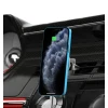 Автотримач з функцією бездротової зарядки Tech-Protect A2 Vent Car Mount Wireless Charger 15W Black with MagSafe (9589046926730)