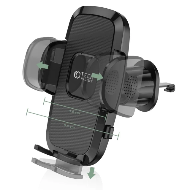 Автодержатель Tech-Protect V3 Universal Vent Car Mount Black (9589046926761)