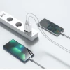 Мережевий зарядний пристрій Tech-Protect QC 30W USB-C | USB-A White (9589046926792)