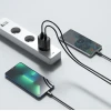Мережевий зарядний пристрій Tech-Protect QC 30W USB-C | USB-A Black (9589046926808)