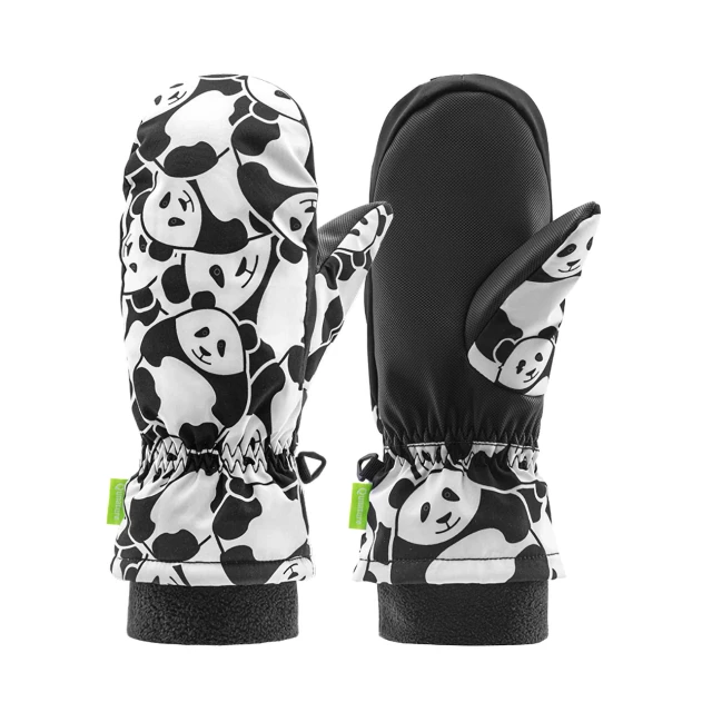 Гірськолижні рукавиці Qunature Panda Heat Transfer S Black/White (9792179596972)