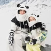 Гірськолижні рукавиці Qunature Panda Heat Transfer S Black/White (9792179596972)