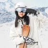 Гірськолижні рукавиці Qunature Panda Heat Transfer S Black/White (9792179596972)