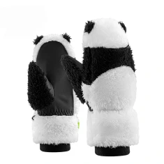 Гірськолижні рукавиці Qunature Panda S Black/White (9792179597009)