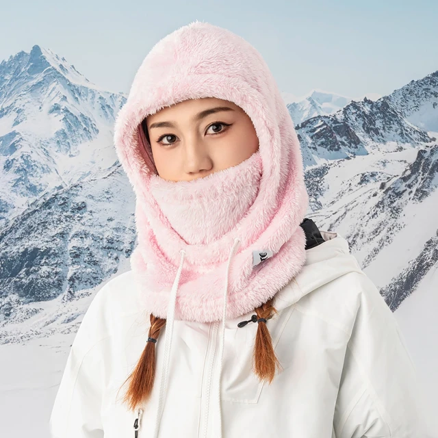 Балаклава лижна Qunature Arctic Velvet M Pink (9792179597115)