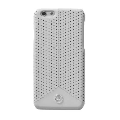 Чохол Mercedes для iPhone 6 | 6S Perforated Leather Hard Cover Grey (MEHCP6PEGR)