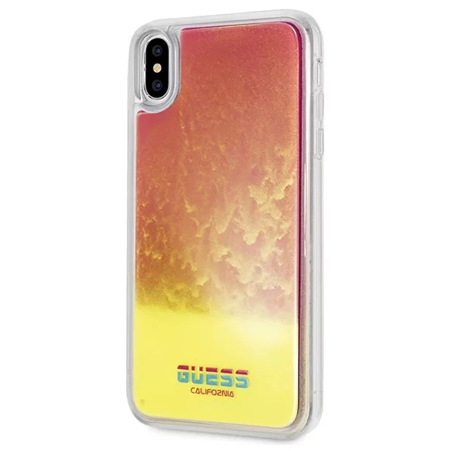 Чохол Guess California для iPhone XS/X Pink (GUHCI65GLCPI)