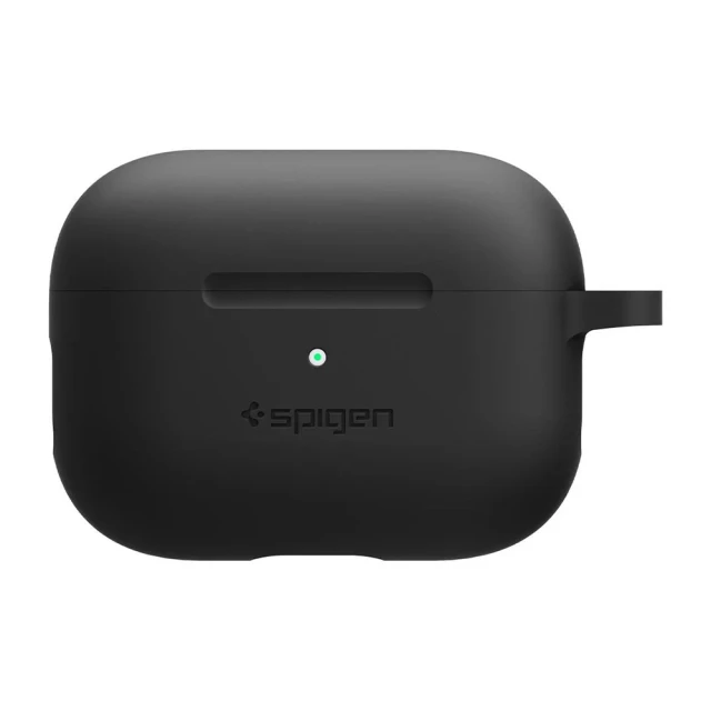 Чохол Spigen для AirPods Pro Silicone Fit Black (ASD00533)