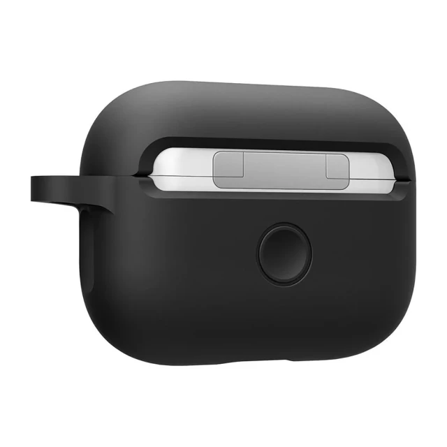 Чохол Spigen для AirPods Pro Silicone Fit Black (ASD00533)