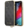 Чохол Guess Charms Collection для iPhone 12 | 12 Pro Grey (GUHCP12MGF4GGR)