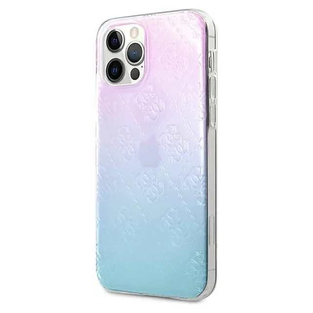 Чохол Guess Pattern Collection для iPhone 12 Pro Max Pink (GUHCP12L3D4GGBP)