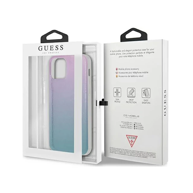 Чохол Guess Pattern Collection для iPhone 12 Pro Max Pink (GUHCP12L3D4GGBP)
