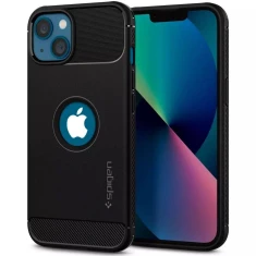 Чехол Spigen для iPhone 13 mini Rugged Armor Matte Black (ACS03314)