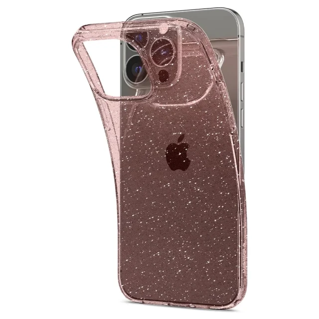 Чохол Spigen Liquid Crystal Glitter для iPhone 13 Pro Glitter Rose (ACS03256)