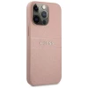 Чохол Guess Saffiano Stripe для iPhone 13 Pro Max Pink (GUHCP13XPSASBPI)