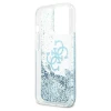 Чехол Guess 4G Big Liquid Glitter для iPhone 13 Pro Blue (GUHCP13LLG4GBL)