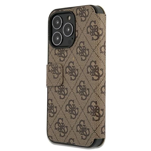 Чохол Guess 4G Big Metal Logo для iPhone 13 Pro Brown (GUBKP13L4GMGBR)