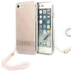 Чохол Guess 4G Print Strap для iPhone SE 2020/8/7 Pink (GUOHCI8H4STP)