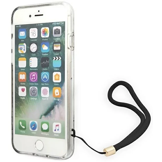 Чохол Guess 4G Print Strap для iPhone SE 2020/8/7 Brown (GUOHCI8H4STW)